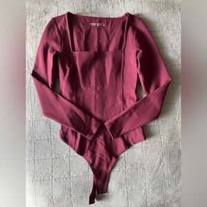Abercrombie & Fitch Long Sleeve Bodysuit - Small
